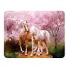 3D LiveLife Magnet - Spring Love from Deluxebase. Lenticular 3D Horse Fridge Magnet. Magnetic Decor for Kids and Adults with Artwork Licensed from Renowned Artist, Carol Cavalaris view 1