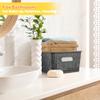 AREYZIN Plastic Storage Baskets Bins With Lid Organizing Container Lidded Knit Storage Organizer Bins for Shelves Drawers Desktop Closet Playroom Classroom Office, 6 Pack view 4