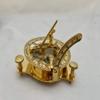 Vimal Nautical 4 Inch West London Vintage Style Brass Compass Sandal in a Wooden Presentation Box view 2