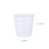 Cabilock 2pcs Thickened Plastic Flower Pots Threaded Design Height for Indoor and Outdoor Gardening for Home Decor and Gifting view 2
