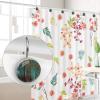 LORVIES Old Grunge Wood Panels Pattern Shower Curtain Hooks Set of 12, Stainless Steel Shower Hooks Decorative Hanger Rings Rust Resistant for Bathroom Kids Room Fashion Home Decor view 4