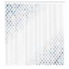 Ambesonne Abstract Shower Curtain, Beam Shape with Geometric 6 Cornered Mosaic Style Futuristic Illustration, Cloth Fabric Bathroom Decor Set with Hooks, 69" W x 75" L, Pale Pink Grey view 2