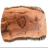 24" Rustic Handmade Bark Edge Olive Wood Charcuterie Board Extra Large by Orchard Hardwoods- Cutting, Chopping, Serving- Wooden Slab, Unique Gift, In Sm 12", Med 16", Lg 20", XL 24"(XL 24x7-10x0.8) view 1