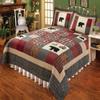 Elegant Decor Cabin Fever Quilt Choose from Twin,Queen,King,Super King,& Sham (Queen Quilt 90W x 90L) view 1
