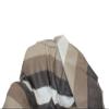 Alpaca Knits Handmade Alpaca Wool Blanket (White to Brown) view 3