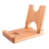 Bamboo straight wooden pan cover, foldable cooked tool storage rack, rack with drainage plate, 170 x 132 x 21 mm view 1