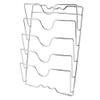 5-layer wall hanging pot cover, kitchen utensils, lid organizer, pot frame, made of iron view 1