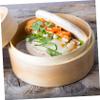 Bamboo Steamer Basket for Kitchen Cooking with Lid view 4