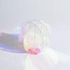ACFENG Rainbow Acrylic Flower Vase, Iridescent Vase, Acrylic Vase Modern Desktop Decoration for Home Office Wedding (Small) view 1