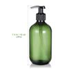 2PCS 500ml Empty Shampoo Bottles Opaque Versatile Soap Pump Bottle Lotion Container Hand Soap Dispenser (Random Color) view 4