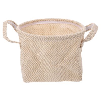 Cabilock 1pc Simple Woven Flowerpot Versatile Home Organizer Basket for Indoor Plants Storage Design for Living Room Bedroom Decor