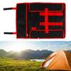 Tent Tools Organizer, Picnic Tools Bag, 17.3x6.3in (Folded) Oxford Cloth for Picnic Camping Household Storage view 4