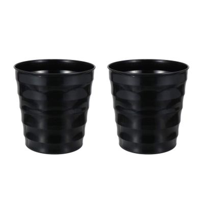Cabilock 2pcs Plastic Flower Pots Thickened Garden Drainage for Height for Indoor and Outdoor Use for Decor