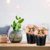 Cabilock 2pcs Plastic Flower Pots Thickened Garden Drainage for Height for Indoor and Outdoor Use for Decor view 3