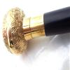 Vimal Nautical Handmade Men Women Steampunk Walking Cane-Brass-Walking Stick-Wooden-Gift 36 to 37" INCH Approx view 2