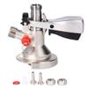 Beer Barrel Coupler,G5/8 A Type Keg Coupler, German Slider A System Keg Coupler 304 Stainless Steel Beer Keg Tap Distributor With Relief Valve Brewing Accessory Beer Tap view 1
