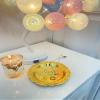 Round Storage Tray Necklace tray Jewelry Holder Organizer Dessert Plate Fruit DishRing Dish Organizer Holder Home Decor Wedding Gift for Perfume Candle Holiday Party(Golden/Silver) (Golden, Small) view 3