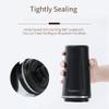 12 oz Stainless Steel Tumbler, Stainless Steel Vacuum Insulated Travel Coffee Mug with Leakproof Lid, Coffee Tumbler Cup for Home, Office, Travel, Party (Black) view 3