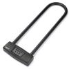 NBYT U Bike Lock - Heavy Duty Combination Lock for Motorcycle Wheel, Office Door, Fence & Gate - Resettable, Long Combination U-Lock in Black - Steel/Zinc/PVC Construction - 13.78 x 4.7 x 1.1 Inches view 1