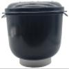 Kernel Katcher Popcorn Bowl, Dentist Invented, Dishwasher Safe, Recycled Material (Black) view 2