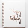 Birthday Guestbook For Photobooth Photo Strips, Birthday Scrapbook, Baby's 1st Birthday Decorations for Kids Birthday, Happy Birthday Decorations, Happy Birthday Guest Book (WH) view 1