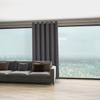 BONZER Room Divider Curtain Total Privacy Wall Grommet Thermal Insulated Wide Blackout Curtains for Bedroom Living Room, 96L x 70W Inch (8L x 5.8W ft), 1 Panel, Dark Grey view 4