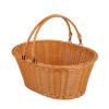 Cabilock Elegant Wicker Storage Basket Food Baskets Seagrass Storage Rattan Holder Picnic for Outdoor Random view 1