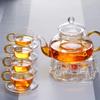 2pcs Tea Warmer Practical Teapot Heating Base for Home Office for Teas Coffee No Candle Required view 2