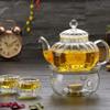 2pcs Tea Warmer Practical Teapot Heating Base for Home Office for Teas Coffee No Candle Required view 3