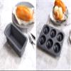 51PCS Silicone Bakeware Set Silicon Cake Molds Set For Baking, Including Baking Pan, Cake Mold, Cake Pan, Toast Mold, Muffin Pan, Donut Pan, And Cupcake Mold Silicone Baking Cups Set view 2