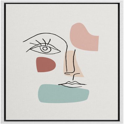 SIGNWIN Framed Canvas Wall Art Boho Decor Illustration Canvas Prints Home Artwork Decoration for Living Room,Bedroom - 16x24 inches
