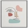 SIGNWIN Framed Canvas Wall Art Boho Decor Illustration Canvas Prints Home Artwork Decoration for Living Room,Bedroom - 16x24 inches view 1