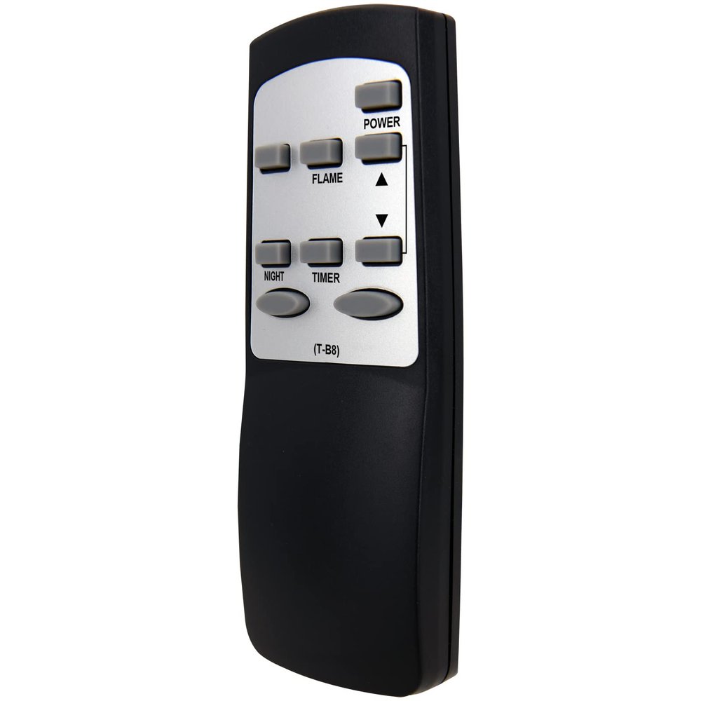Compatible with Twin Star Dura Flame Fireplace Heater Remote Control DFI-5018-01 DFI-5018-02 DFI-5018-03 DFI-5018-04 DFI-5018-05 DFI-5018-07 DFI-5020-01 DFI-5020-02 DFI-5020-03 DFI-5020-04 (T-B8)