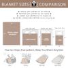 Bacon Sandwich Throw Blanket Flannel Fleece Air Conditioning Quilt Best Gift Lightweight Cozy Plush Blanket for Sofa Chair Bedroom M 60"x50" for Teens view 3
