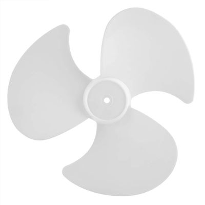 GLOGLOW 10.6 Inch Plastic Fan Replacement, 3-Leaf Universal Fan Blades with Nut Cover for Household Standing Pedestal and Table Fans, 2 Pack