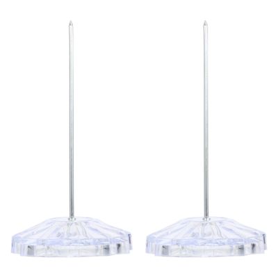 2pcs Subpoena Fork Bill Fork Receipt Holder Memo Holder Check Paper Documents Spindle Desk Paper Holder Paper Holder for Office Desktop Accessories Cheque Socket Receipt Folder