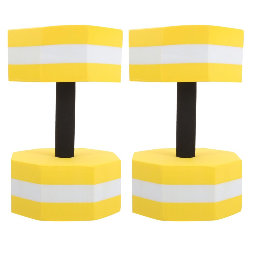 BESPORTBLE 2pcs Water Floating Dumbbells for Pool Exercise for Water Aerobics Fitness Training and Muscle Resistance Lightweight Hand Weights for Adults and Boys and Girls