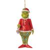 Enesco Grinch by Jim Shore Grinch Nutcracker Hanging Ornament, 5.25in H view 1