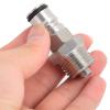 19/3218 Ball Lock Post Stainless Steel with 1/2in NPT Male Thread Liquid Ball Lock Post Adapter for Corny Bucket Beer Brewing Parts view 4