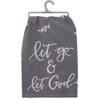 Kitchen Towel - Let Go & Let God view 2