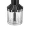Alessi Pliss MDL10SB/US - Hand Blender with Measuring Jug, Whisk and Chopper in Thermoplastic Resin, US Plug 200W, Black view 4