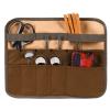 Camping Tableware Bag, Picnic Camping Organizer Picnic Cutlery Roll Flatware Organizers Hanging Storage Bag, for Outdoor Picnic Barbecue view 3