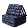 Leewadee Thai Foldable Floor Mat 67 x 21 inches Kapok with Backrest view 2