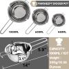 1000ML/1QT Double Boiler Chocolate Melting with 2QT 304 Stainless Steel Pot, Chocolate Melting Pot with Silicone Spatula view 3