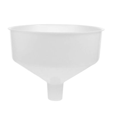 Large Plastic Funnel 9.44 Inch Wide Mouth Kitchen Funnel for Beer Filling Oil Transfer Beverage Bottles