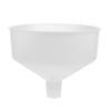 Large Plastic Funnel 9.44 Inch Wide Mouth Kitchen Funnel for Beer Filling Oil Transfer Beverage Bottles view 1