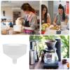Large Plastic Funnel 9.44 Inch Wide Mouth Kitchen Funnel for Beer Filling Oil Transfer Beverage Bottles view 3