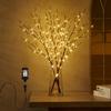 Fudios Lighted Branch Plug in with Timer Willow Branches with Fairy Lights for Vase Twig 32IN 150 LED Outdoor and Indoor Holiday Party Decor view 1