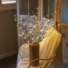 Fudios Lighted Branch Plug in with Timer Willow Branches with Fairy Lights for Vase Twig 32IN 150 LED Outdoor and Indoor Holiday Party Decor view 3