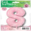 OAKTREE UK 604285 Oaktree 34" Number 8 Matte Pink view 2